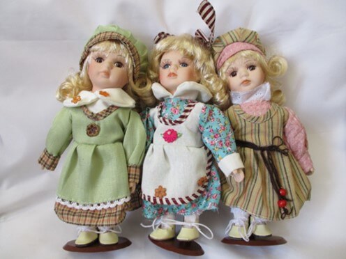 Коллекционные фарфоровые куклы оптом в компании Министерство подарков